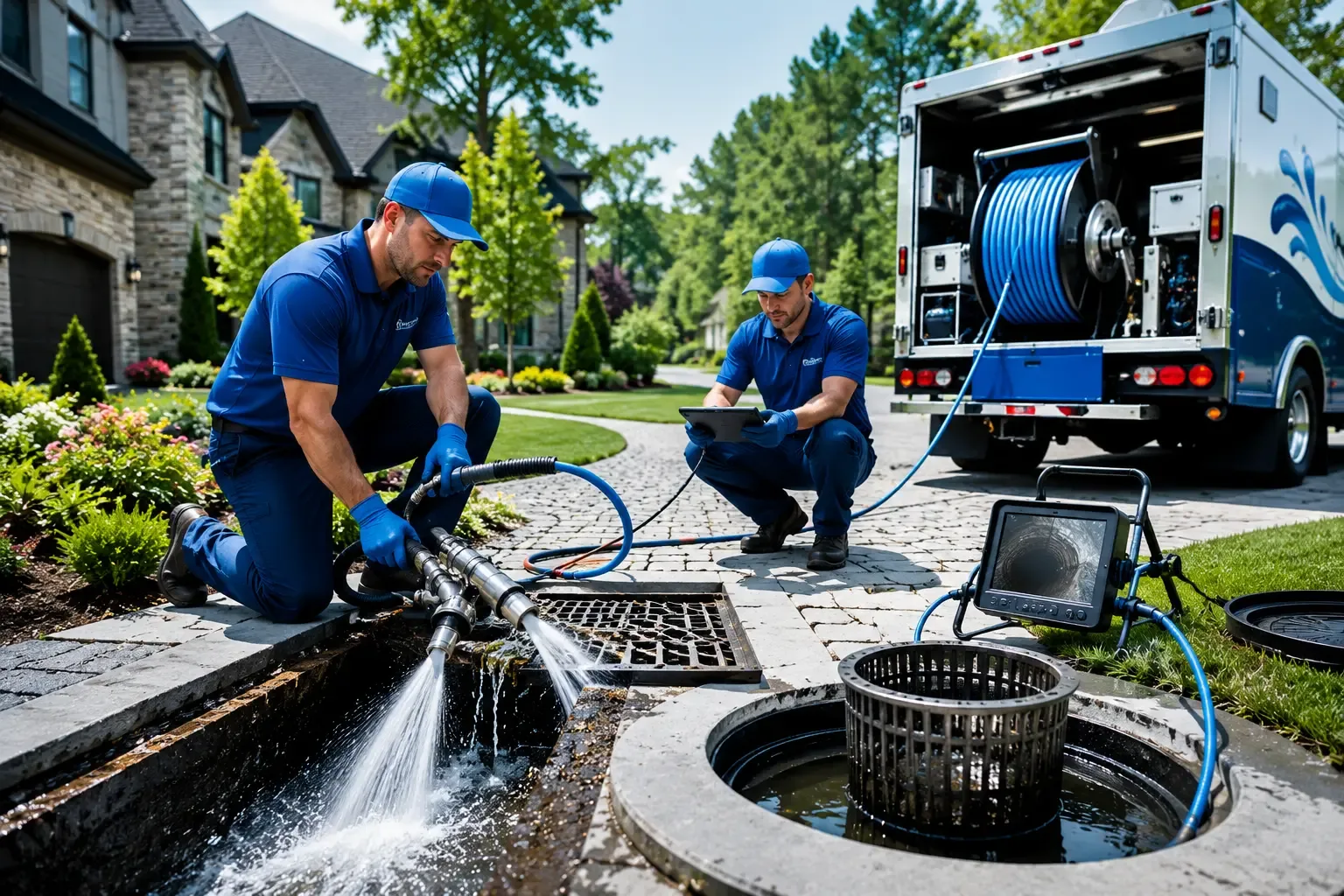 Local outdoor drain cleaning professionals in West Milford, WV