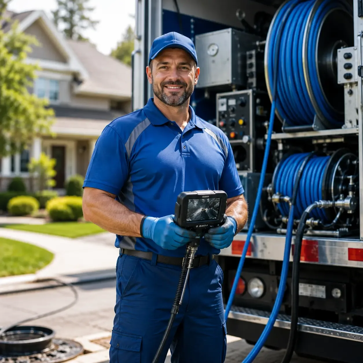 Local outdoor drain cleaning specialists in West Milford, WV